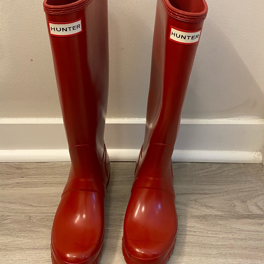 Hunter rain boots